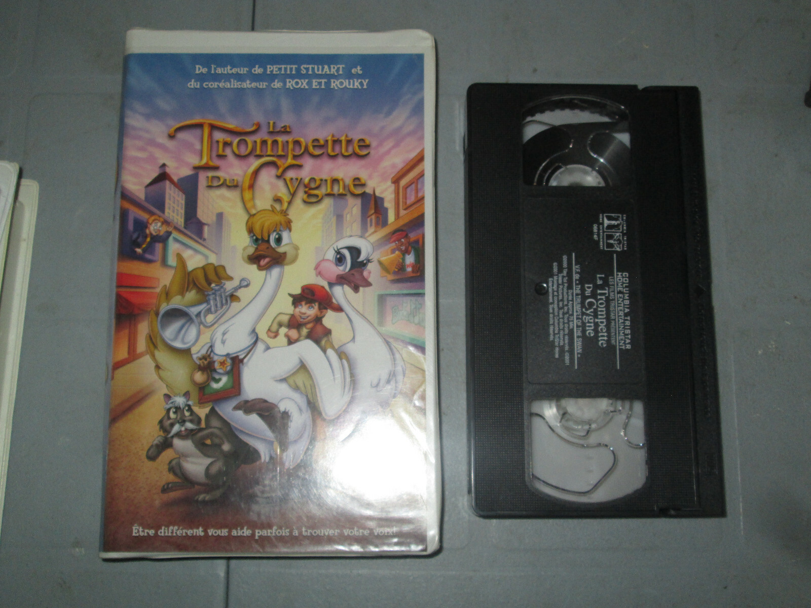 The Trumpet Of The Swan (VHS)(French) Teste Clamshell eBay
