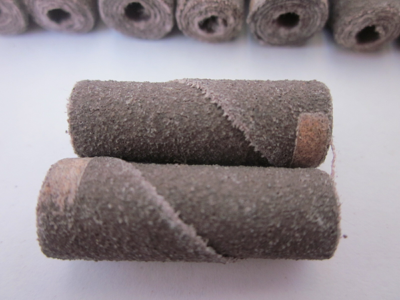 Porting & Polishing cartridge rolls 20 pack 100 grit Med Straight 5/16