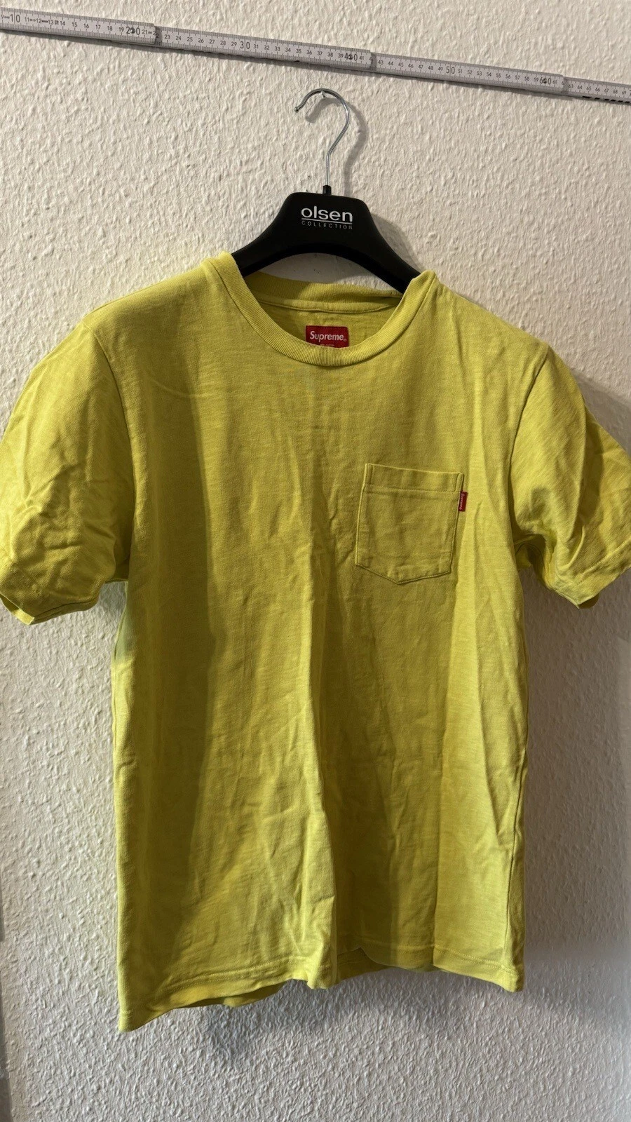 Supreme New York T Shirt S Jaune 