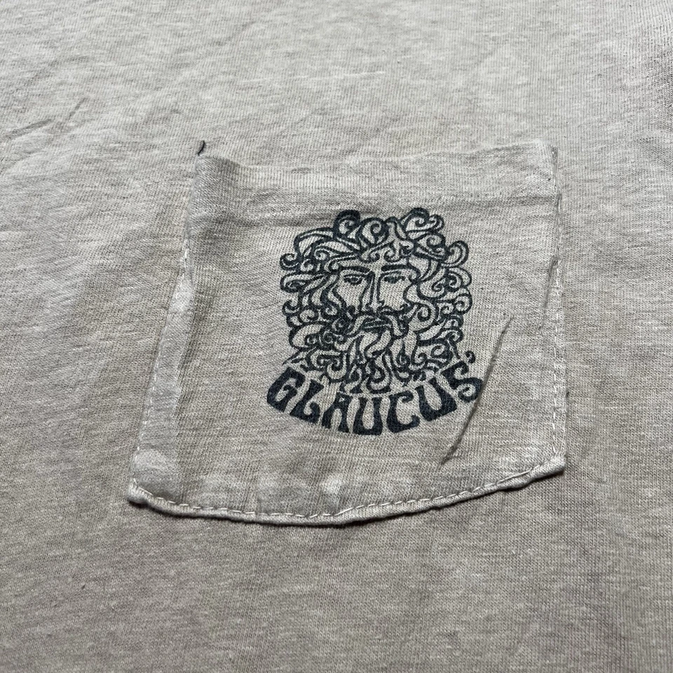 Camisa De Colección Años 70 80 Glauco Tropicals Arte Planta Exótica Padre Tiempo Talla Pequeña Foto 3 de 4