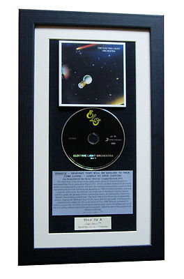 ELO 2 E.L.O. Limited CLASSIC CD Album GALLERY QUALITY FRAMED+EXPRESS GLOBAL SHIP