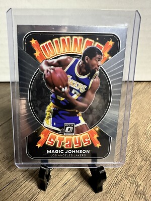  Donruss Optic 2021-22 Magic Johnson Winner Stays #16 Los Angeles Lakers