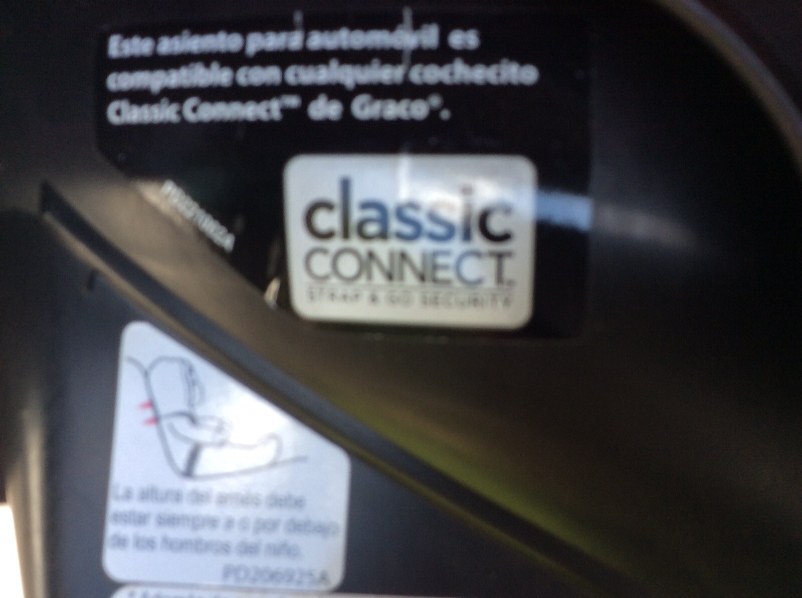 Graco Snugride Click Connect Fabric Car Seat Cover Replacement Part