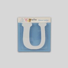 Small Wonders Wooden Letter Wall Decor,  Letter U