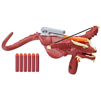 Nerf Dungeons & Dragons Themberchaud Nerf Blaster und 6 Nerf Elite Darts, D&D