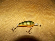 Rapala Fat Rap FR-5 Crankbait Perch Pattern NEVER USED Approx 2" Body  11/25 (M)