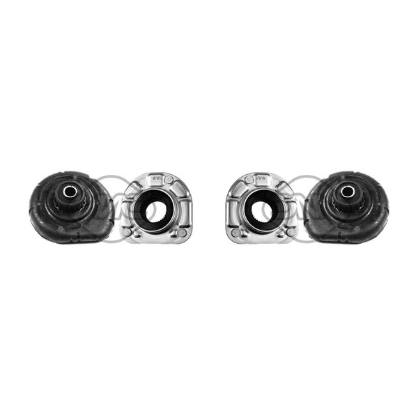 2X Metalcaucho FederbeinstüTzlager Vorne FüR Volvo V70 II P80_ 2.4 SW S60 I 384-image