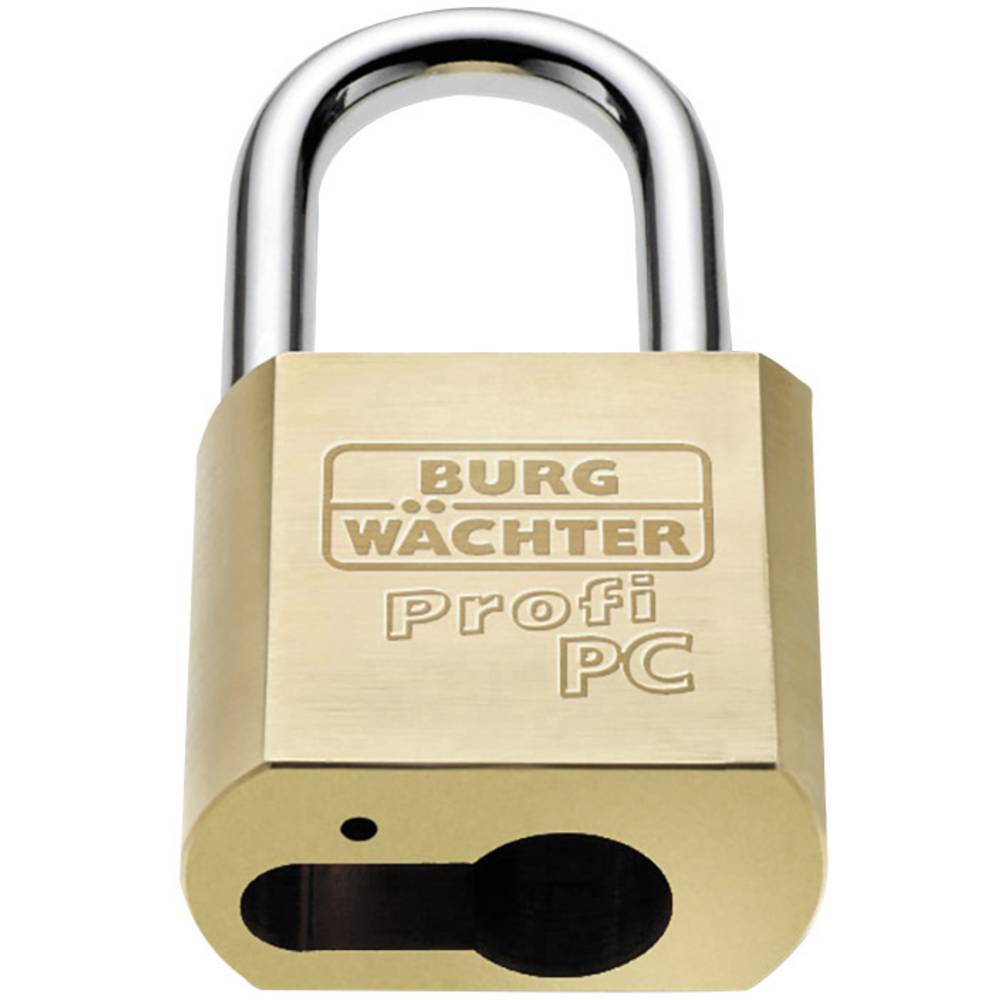 Burg Wächter Profi 116 PC 50 Lucchetto Ottone Serratura a profilo cilindrico