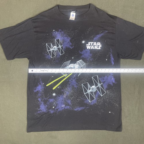 Camicia Star Wars Vintage 1997 La Magia del Mito Taglia XL Punto Singolo Con Etichette - Foto 3 di 6