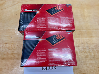 #ad Snap on Tools USA NEW FACTORY SEALED ORANGE 12 PIECE Pliers Cutters Foam LOT SET $849.95