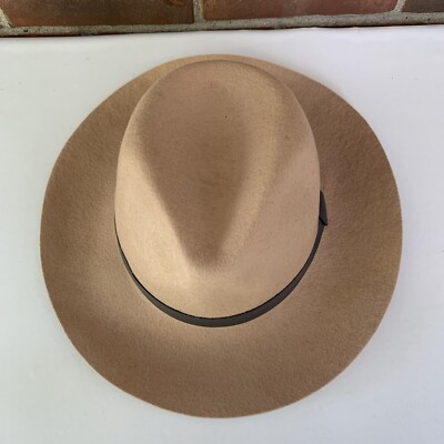 NWT quagga green label sun hat beige tan floppy fedora Quagga Green Label Beige Tan Floppy Fedora Sun Hat 100  main image 3