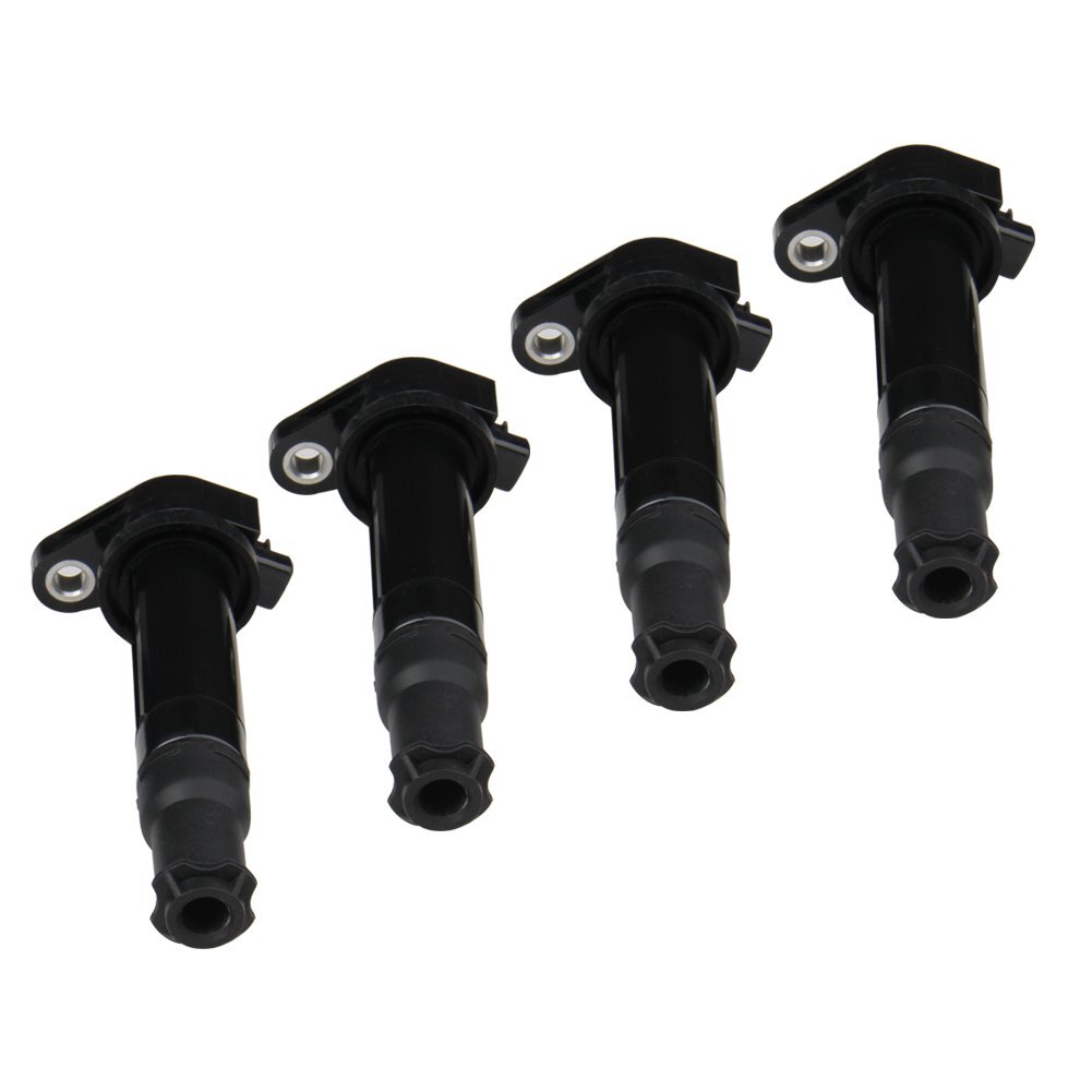 4 Pack Ignition Coil For 20062011 Hyundai Accent Kia Rio Rio5 UF499