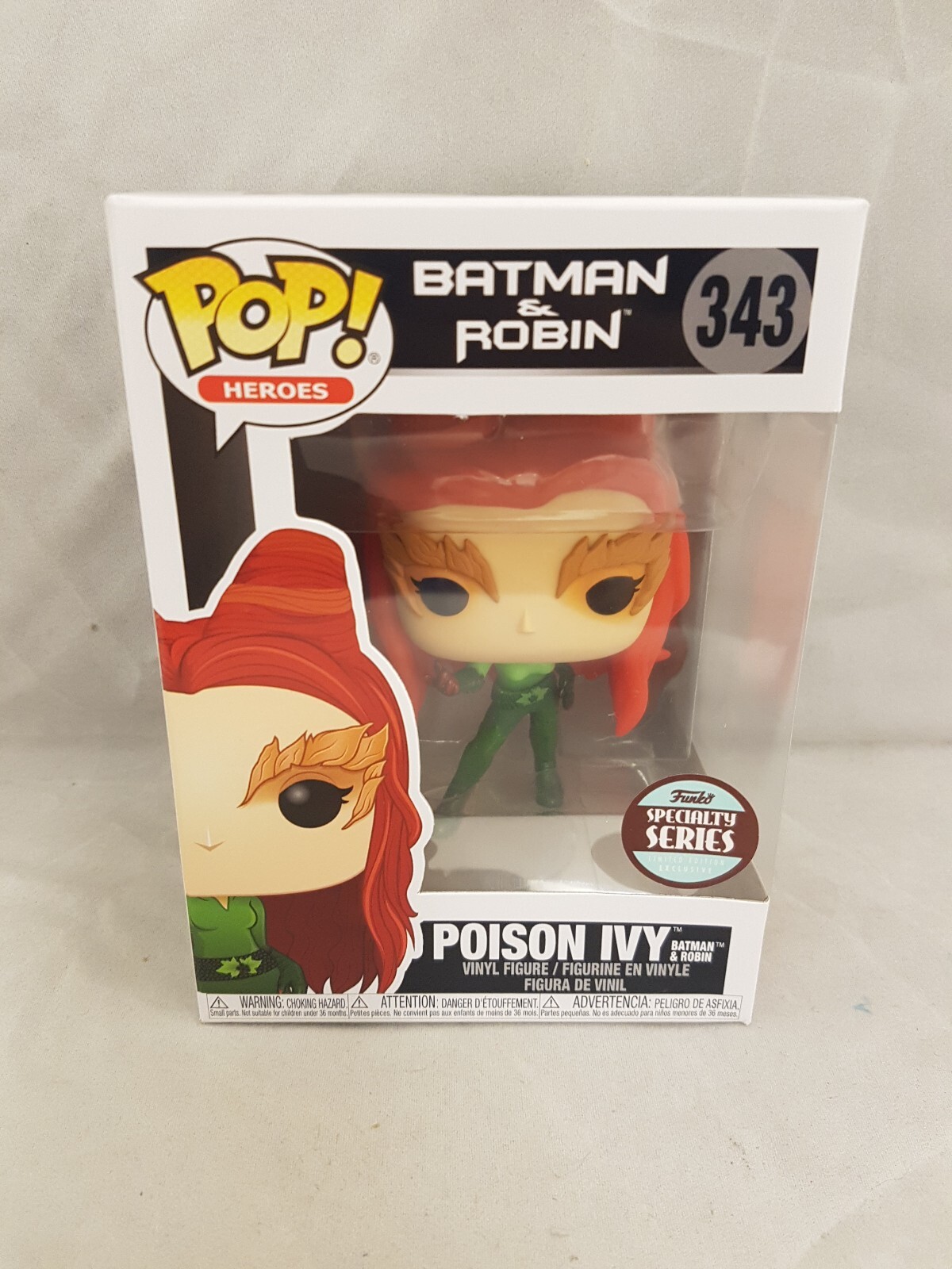 Funko POP Batman & Robin Poison Ivy Speciality Series 343 Vinyl Figure DC