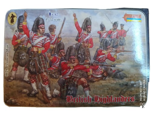 1/72 Crimea war , British highlanders (Havy infantry)