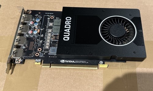 Nvidia Quadro P2200 GPU Dell 02G8WC 5 GB GDDR5X 4x DP 1.4 Graphics Card