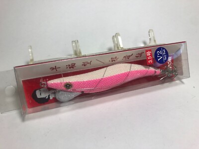 32121) KEYSTONE Haifuku Gata/Jado Hen Squid Egi #3.5 V2 19g #Pink Glow White