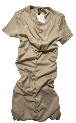 H&M Divided Dress Size XS Color Cream/Tan Box 18