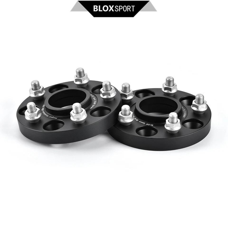 1 Pair 20mm for Land Rover Freelander 1998-2006 Black Wheel Spacer 5x4.5" CB64.1 - Image 2 of 4