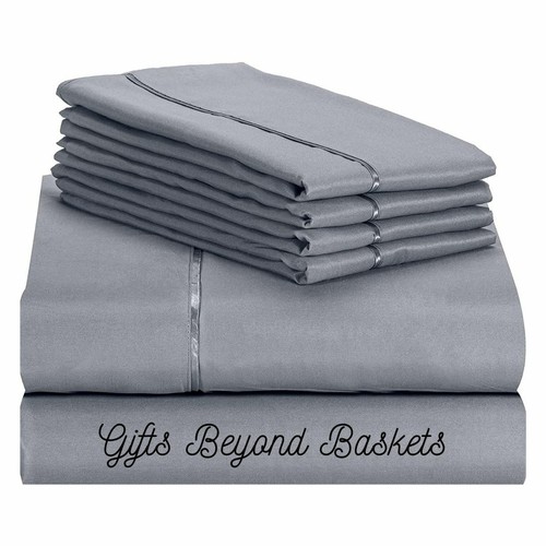 Bamboo Elegance 2200 Series 6 pc 18" Deep Pocket Sheet Sets Soft, 30 Colors - Picture 9 of 63