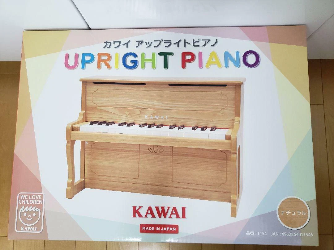 KAWAI Mini Piano Upright Piano Natural 1154 32 keys Toy 42.5x20