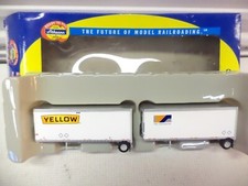 Athearn Ho 29154 28 Wedge Trailer Set Yellow