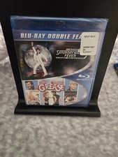 Saturday Night Fever/Grease (Blu-ray Disc, 2013, 2-Disc Set) NEW AND SEALED!