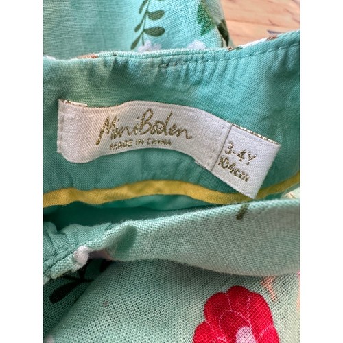 Mini Boden Girls Dress Fairy Print Sleeveless Party Casual Size 3-4Y - Picture 3 of 3