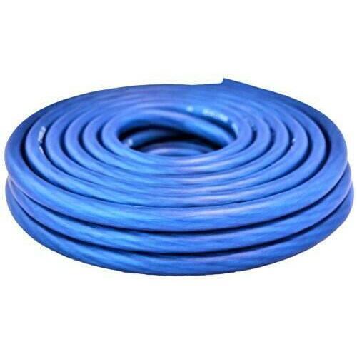 Absolute USA 8 Gauge 100 ft BLUE Power Ground Wire Cable Car Audio Marine Cable - Picture 1 of 1
