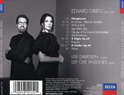 EDVARD GRIEG NEW CD
