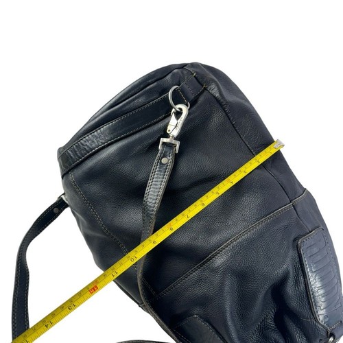 Vintage Rugby North America Grained Leather Bucket Backpack - Picture 16 of 16