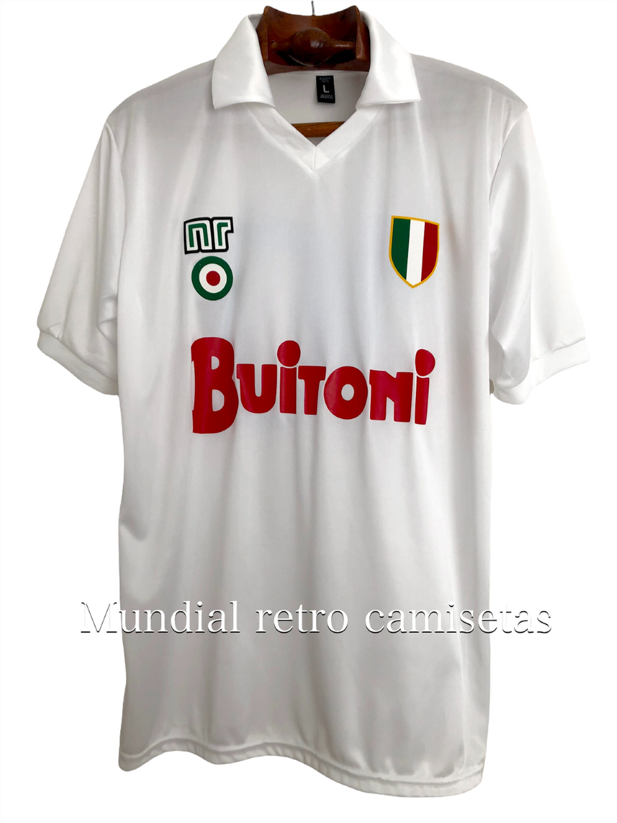 Camiseta Napoli Maradona Buitoni 1986/1987 alternativa | eBay