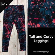 LuLaRoe NEW Leggings Tall Curvy TC Buttery Soft Leggings Colorful Fun Print
