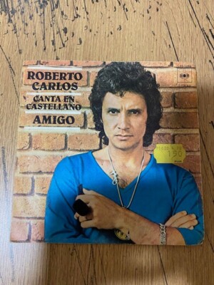 DISCO VINILO ROBERTO CARLOS ( AMIGO - CABALGADA )  COLECCIONISTAS