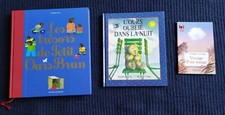 LOT DE 3 LIVRES POUR ENFANTS à partir de 2 ans - BON ETAT