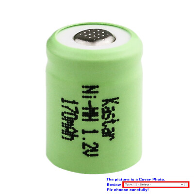 Kastar Ni-MH 1.2V 170mAh Battery (13mm Height) for Wacom Inkling Pen Battery