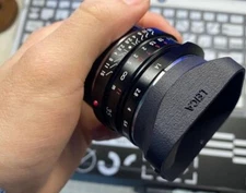 3D Print Plastic Lens Hood for Voigtlander Nokton vm35/1.4 40/1.4 50/1.5ii LH6