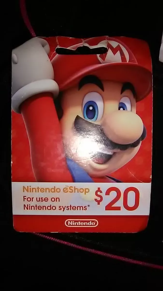 Nintendo eShop $20 Gift Card (US) - Digital Code