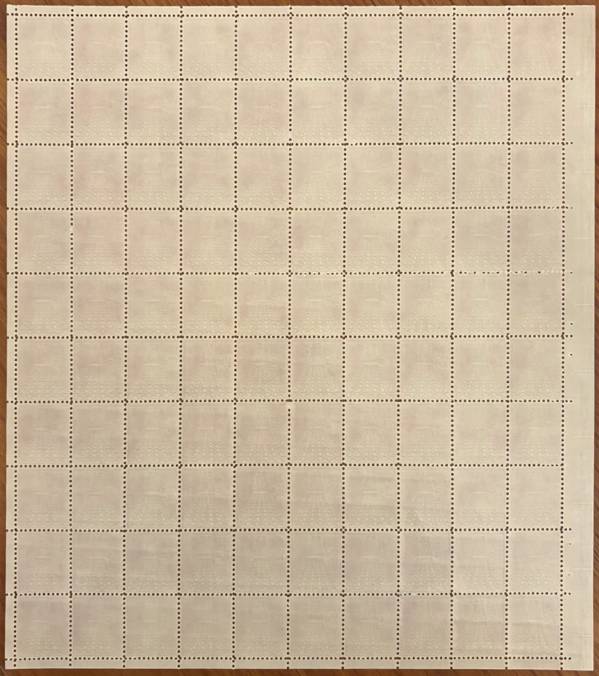 US 1968 10c Airmail 50 Stars Full Sheet Scott #C72 MNH - Image 2 of 2