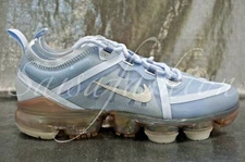 Nike Air VaporMax 2019 (GS) Pure Platinum Blue AJ2617-001 Size 6Y Women's Sz 7.5
