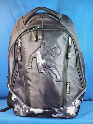 18  And1 Black & Gray Backpack/Book Bag Zip Pockets Laptop Sleeve NWOT