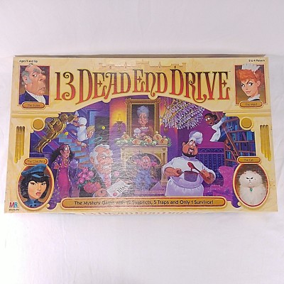 13 Dead End Drive 4410 Board Game 1993 Complete