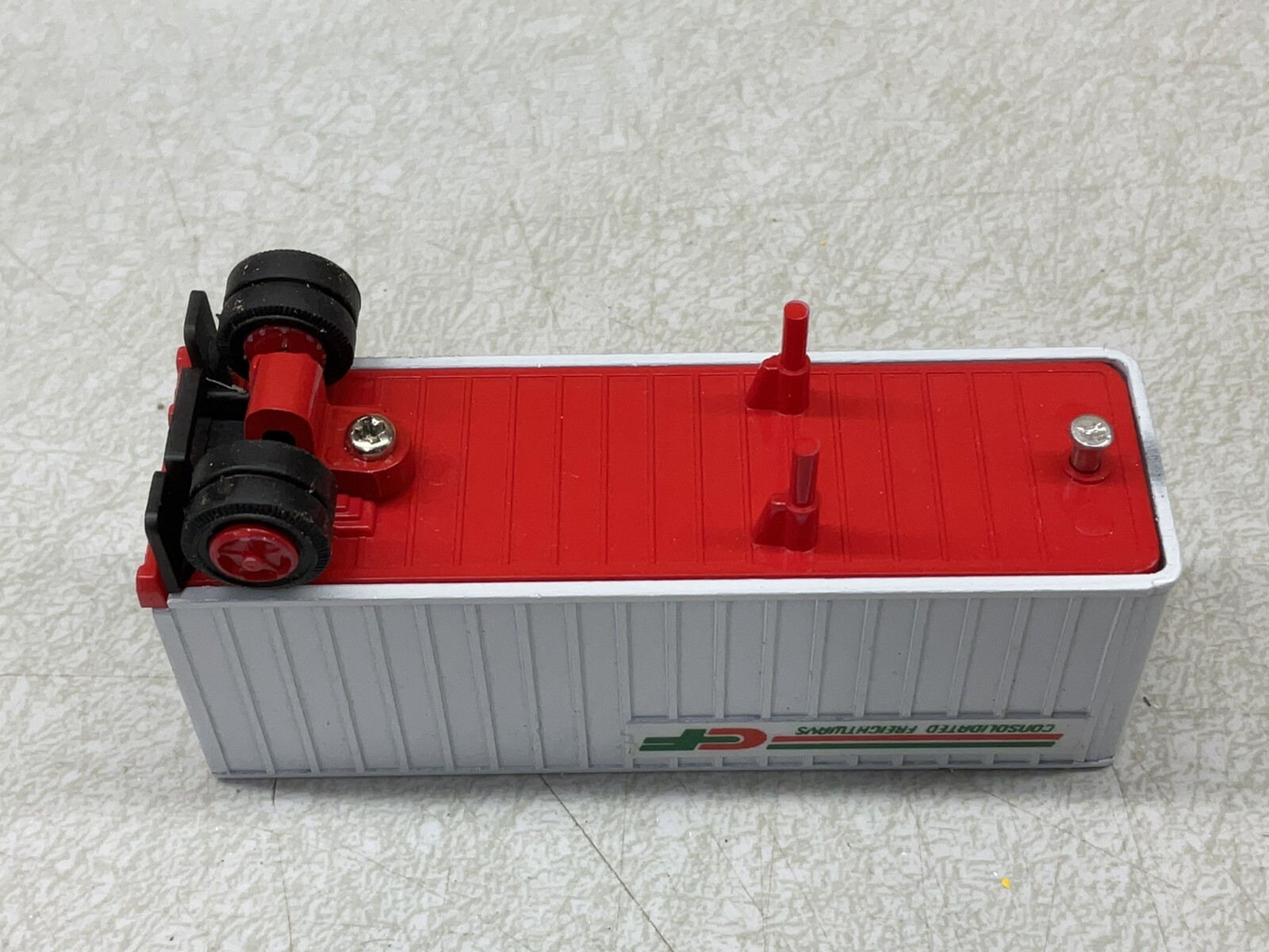 NOS Box Vintage CF Tonkin Consolidated Freightway Semi Truck Diecast Trailer COE