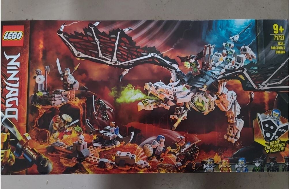 Lego 71721 Ninjago Skull Sorcerer's Dragon 1016pcs SEALED | eBay