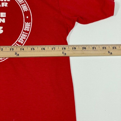 Camiseta Vintage Años 80 Roja Puntada Única Oso Polar 5 Millas Correr Gráfico Adulto Grande - Imagen 5 de 12