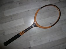 RAQUETTE TENNIS GERARD SIANE SUPER PRESTIGE FRENE RENFORCE FIBRE VINTAGE