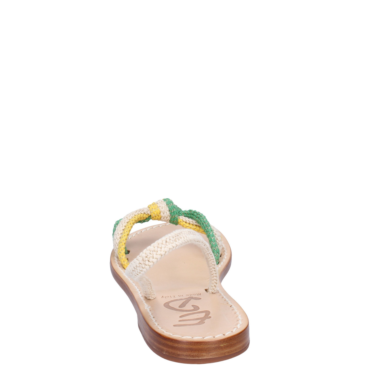 Womens shoes EDDY DANIELE DANIELE DANIELE 4 (EU 37) sandals white yellow green rope AW470 b0c2d0 Womens shoes EDDY DANIELE DANIELE DANIELE 4 (EU 37) sandals white yellow green rope AW470 b0c2d0
