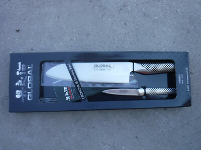 Yoshikin Global G-4615 2pc knife set Santoku NEW Japan