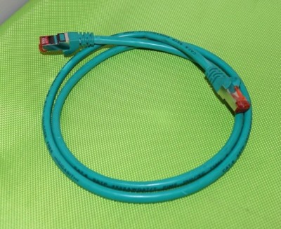 1m CAT.6 Kabel RJ45 TIA/EIA 568 B2-1 SSTP PIMF ISO/IEC halogenfrei Gigabit (23A