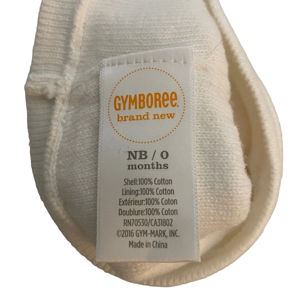 Gymboree Infant Knit Beanie Baby Chick Graphic Unisex Easter Hat - Image 3 of 4