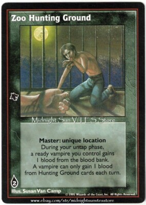 Zoo Hunting Ground Vampire: The Eternal Struggle V:TES VTES